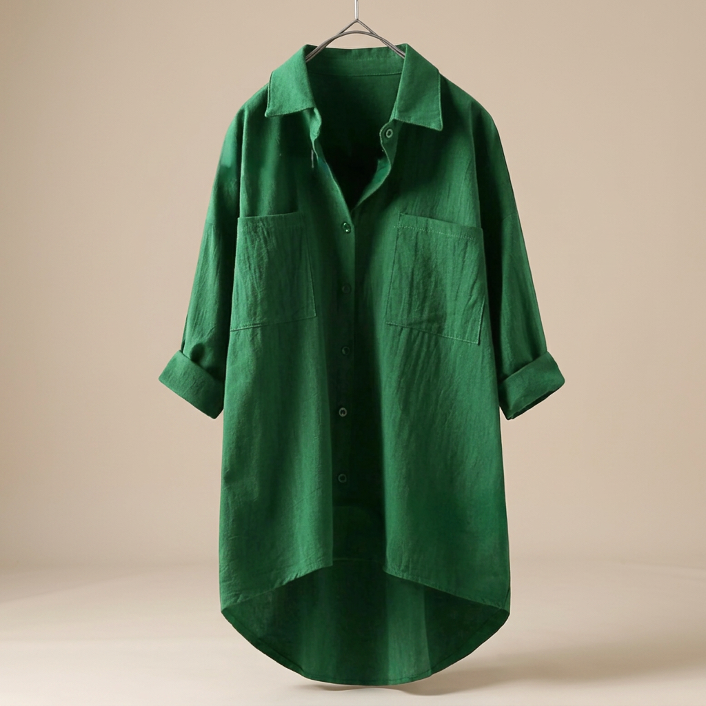 Jacient - Easygoing Fit Button-Down Shirt
