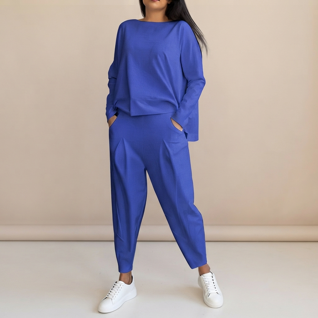 Emilyn - Casual Loose-Fit Pants Set