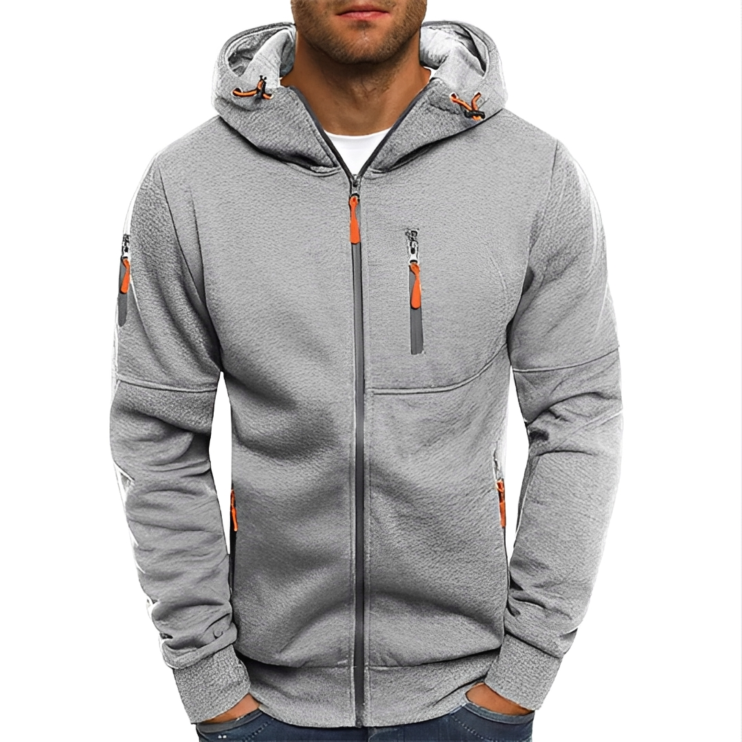 Damian - Cozy Zip-Up Hoodie