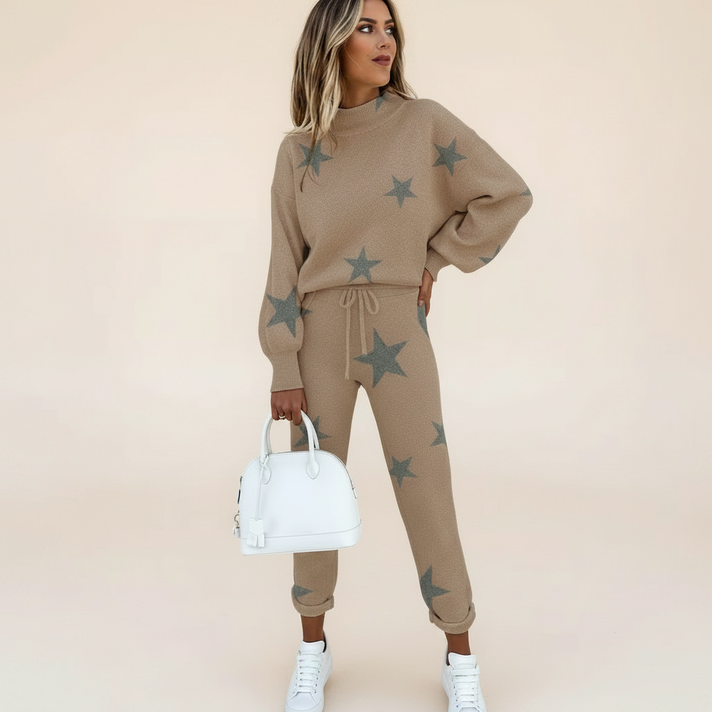 Avenie - Stylish Pants Set