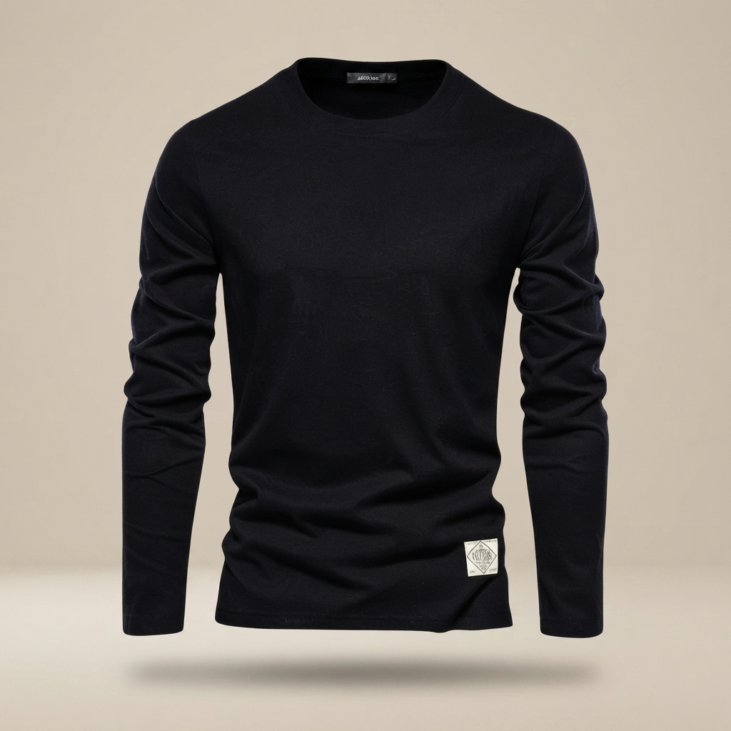 Nelson - Easygoing Round-Neck Shirt
