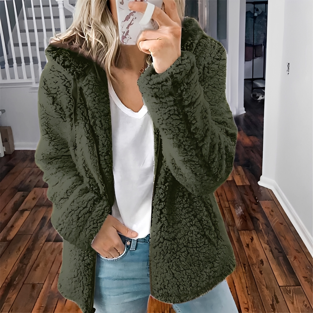 Sandy - Hooded Fleece Jacket