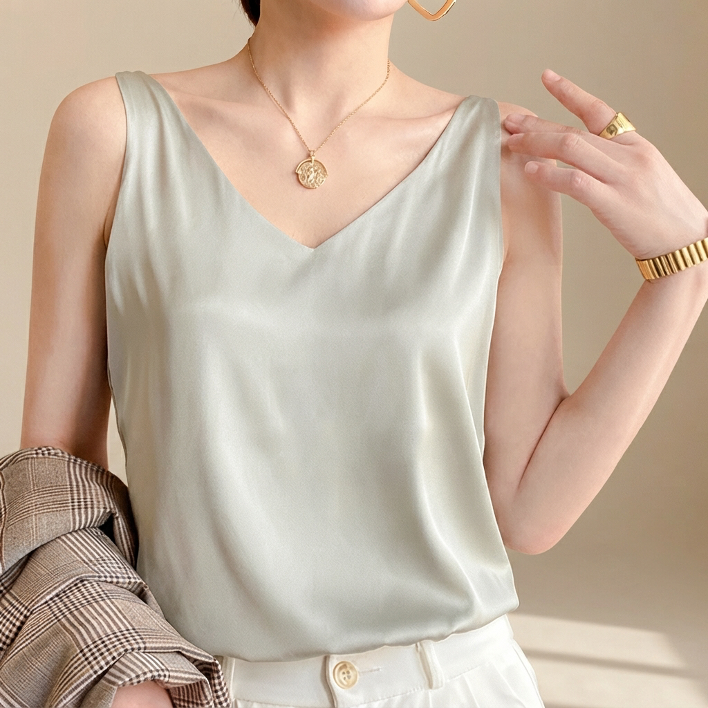 Trina - Stylish V-Neck Shirt