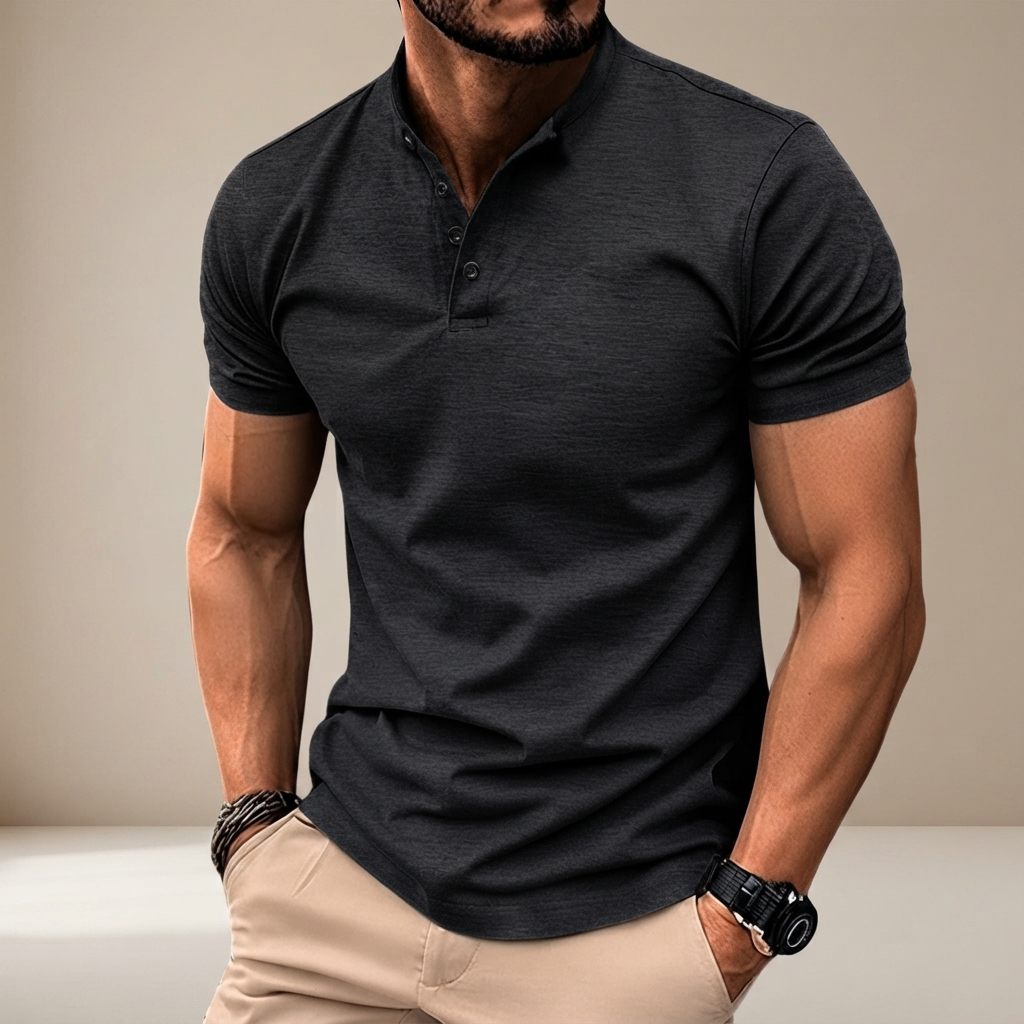 Vernon - Classic and Cozy Polo Shirt