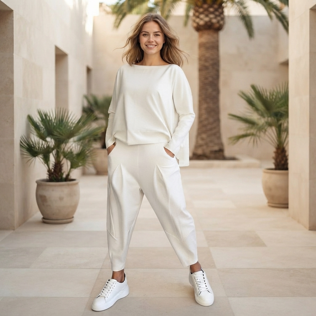 Emilyn - Casual Loose-Fit Pants Set