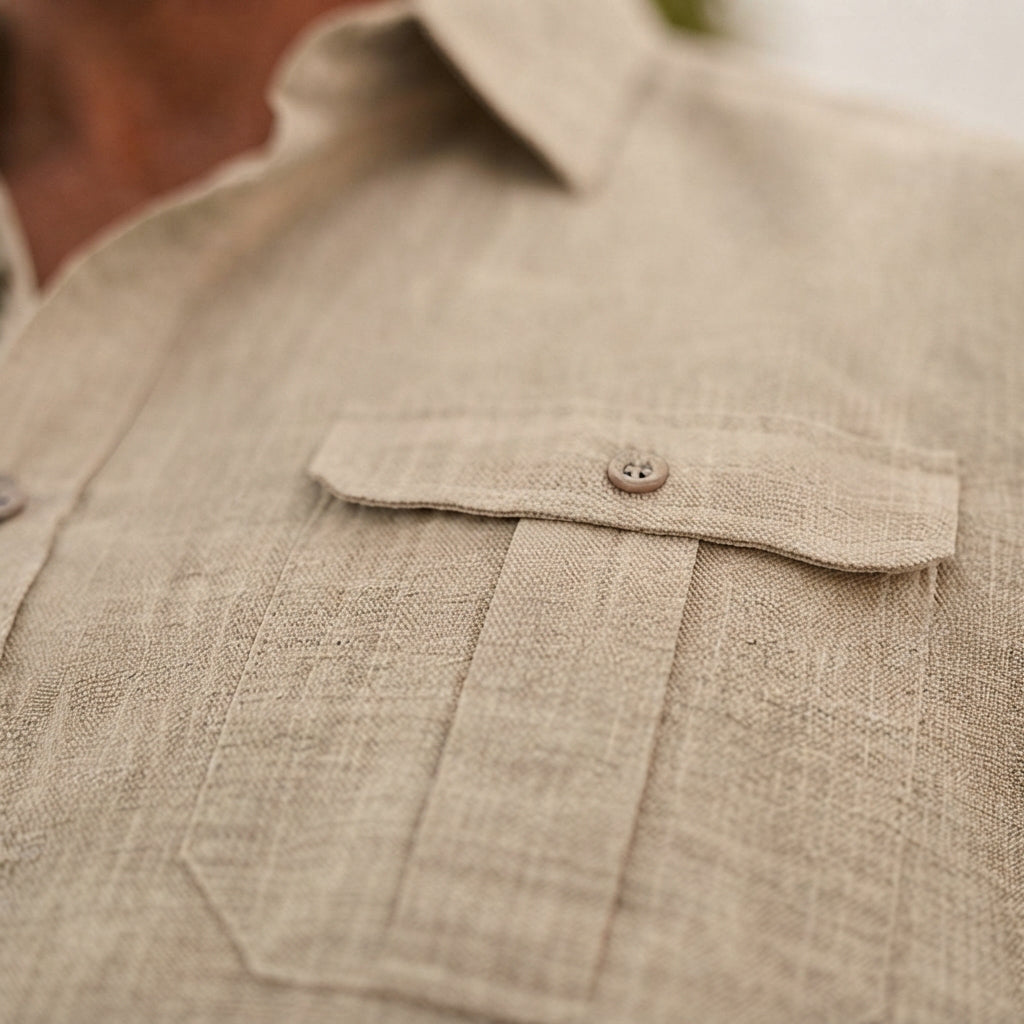 Lewys - Casual Button-Down Polo Shirt