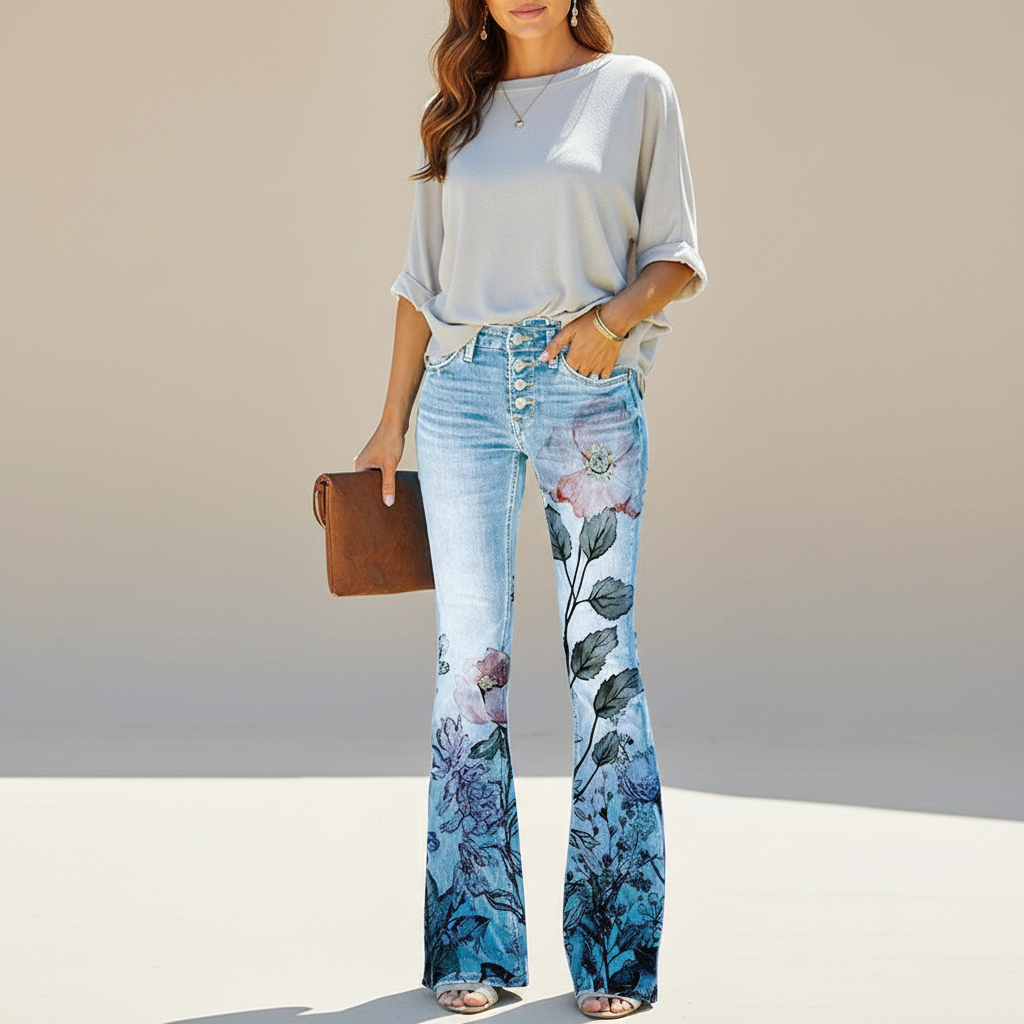 Shelby - Relaxed Slim-Fit Jeans