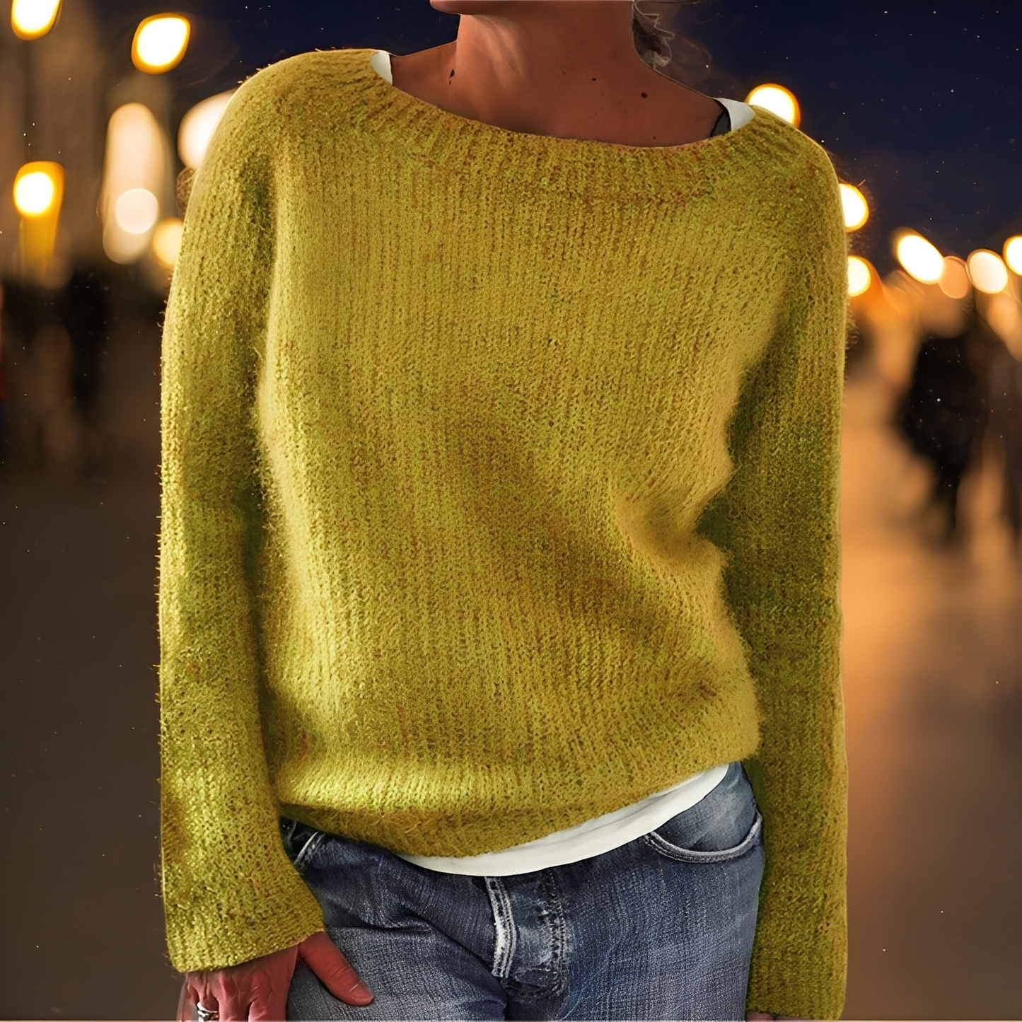 Abeeha - Loose-fitting sweater for women