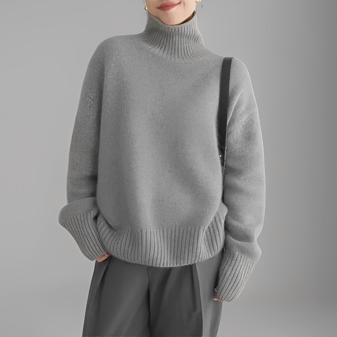 Anaise - Elegant Women's Turtleneck Sweater
