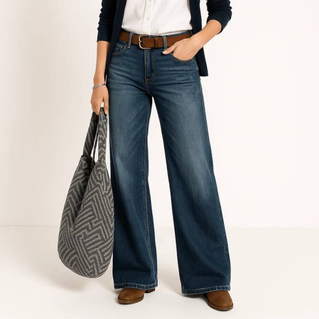 Majken - Elegant Wide-Leg Jeans