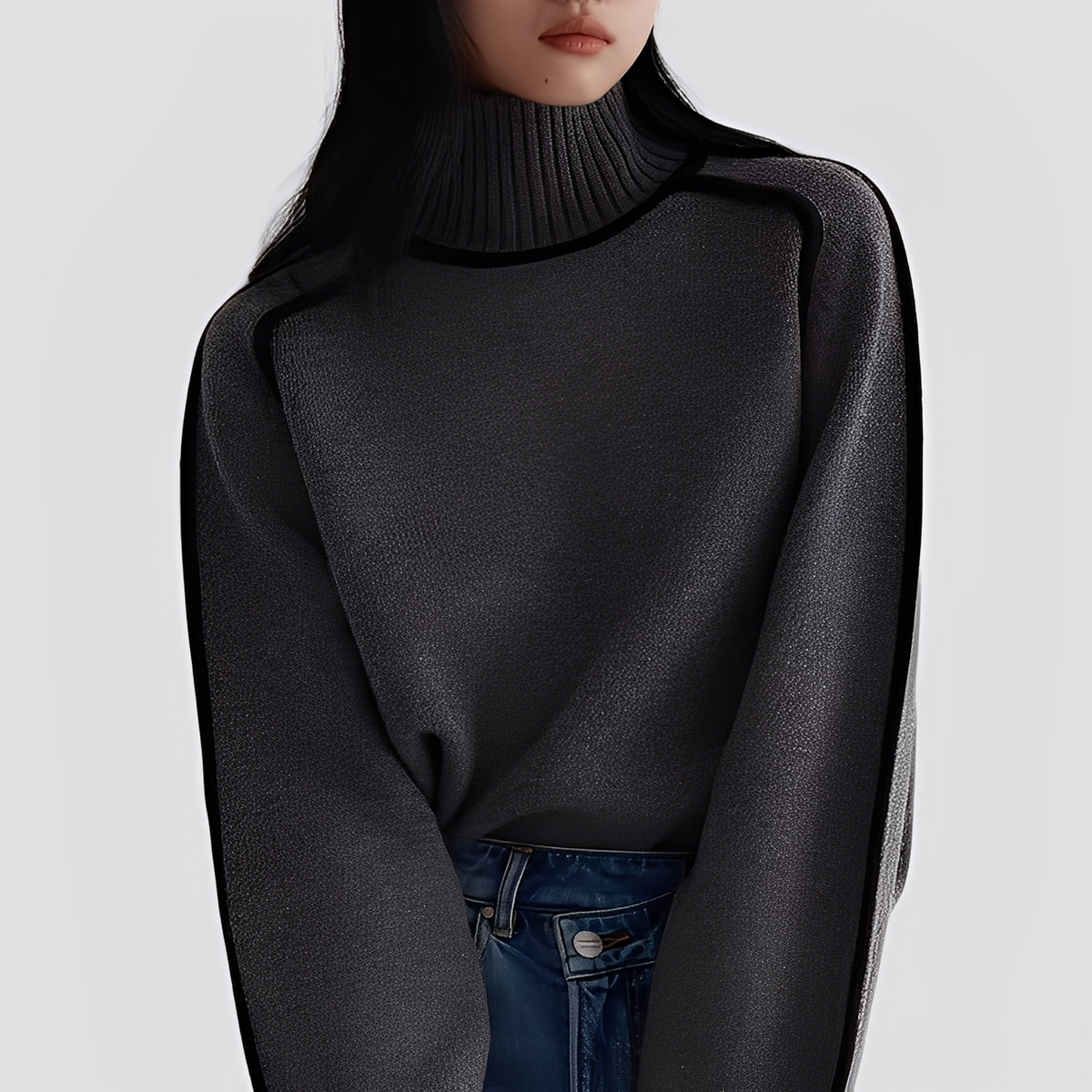 Azalea - Trendy and cozy turtleneck sweater