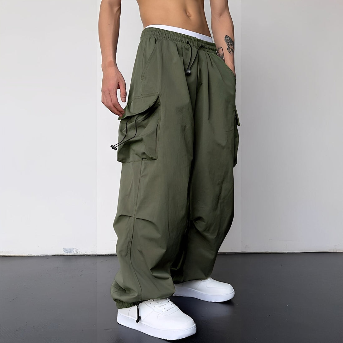 Kaleb - Stylish loose cargo pants for men