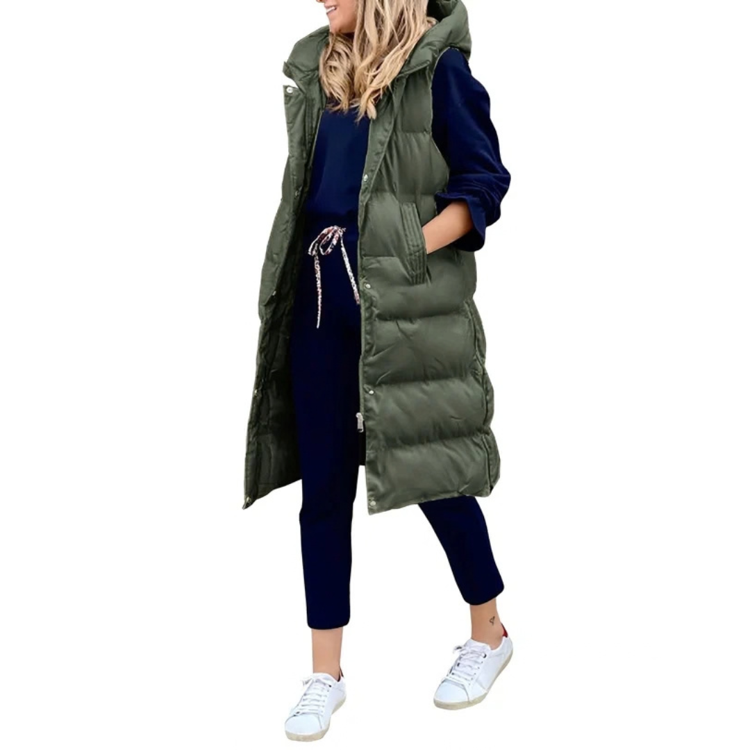 Amilia - Cozy and stylish sleeveless coat