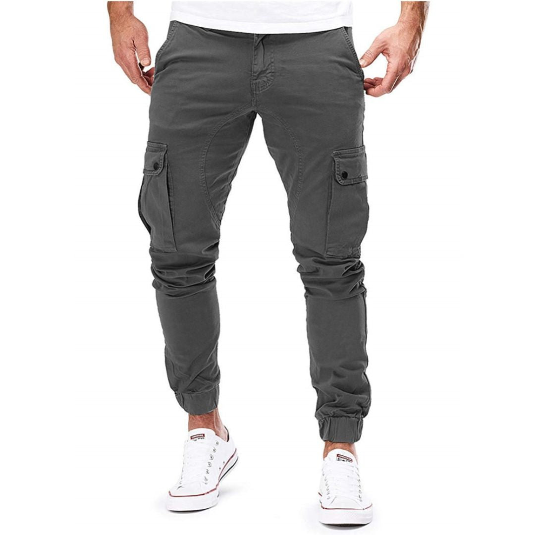Jayden - Contemporary cargo pants with a slim-fit style