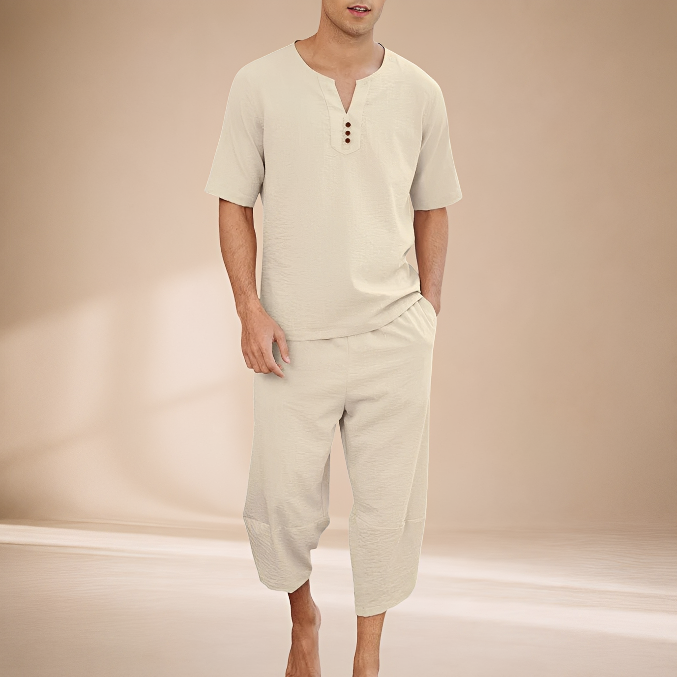 Rowland - Casual Cropped Set
