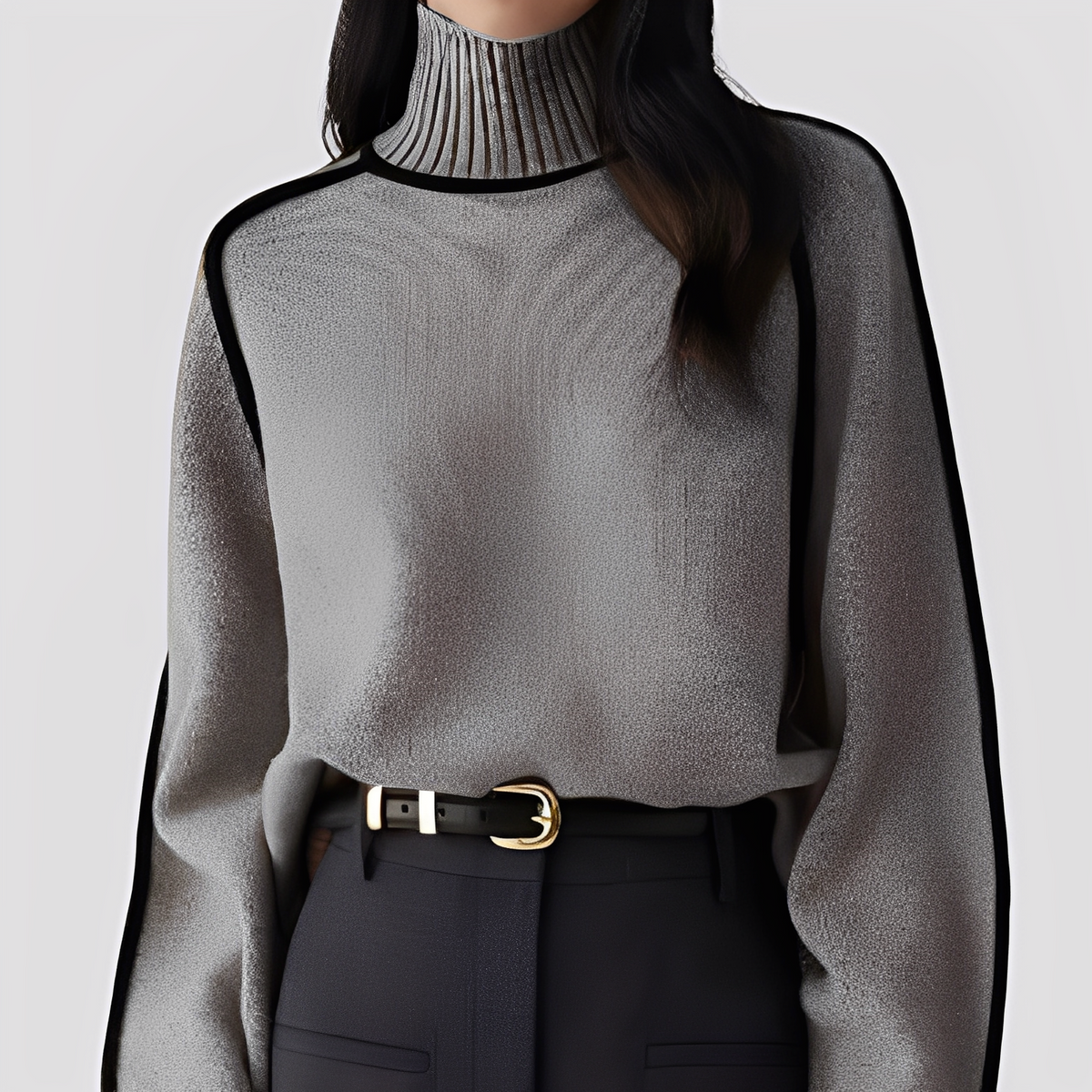 Azalea - Trendy and cozy turtleneck sweater