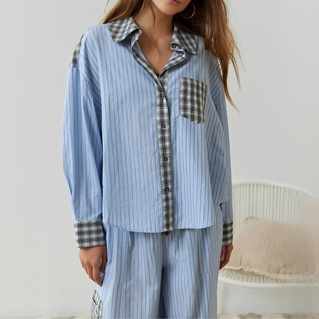Elena - Stylish two-piece sleepwear set