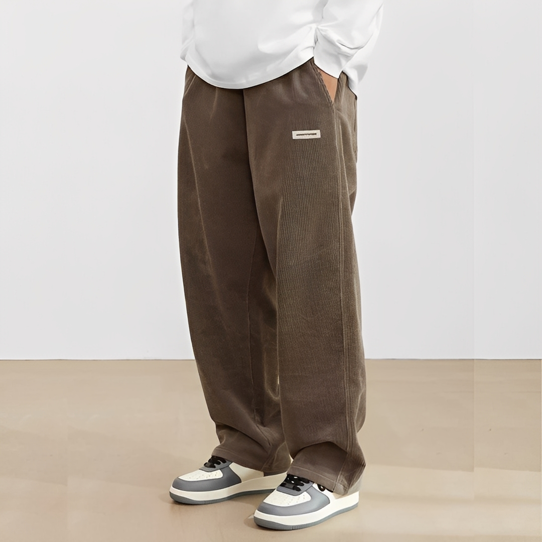Dally - Loose-fitting pants in trendy style for men