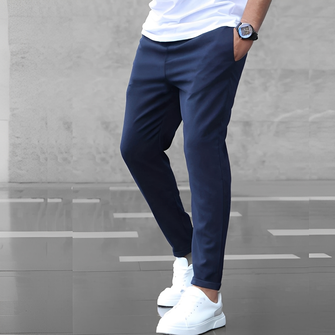 Aljure - Casual Slim-Fit Pants for Men