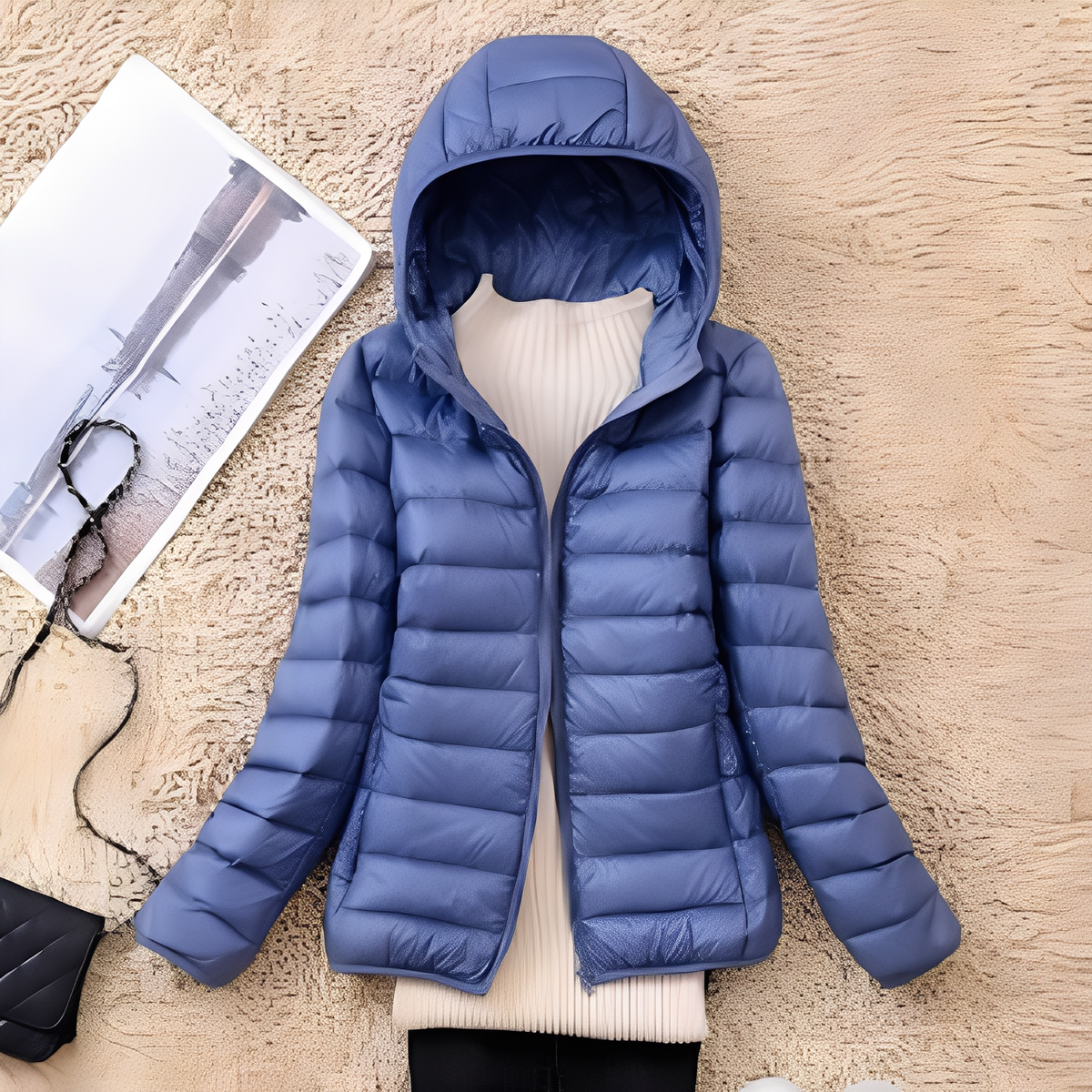 Lyndsay - Comfortable and chic jacket with hood