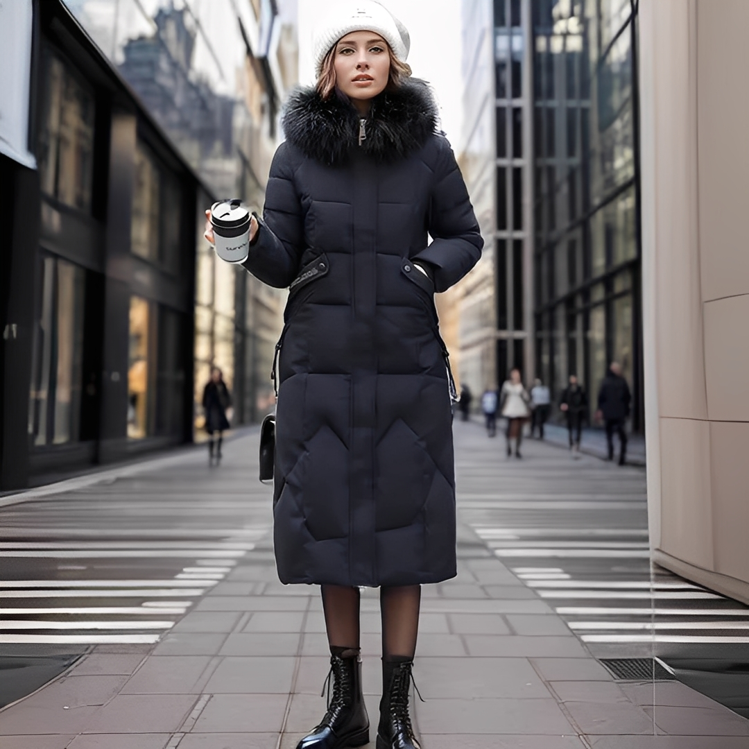 Marcellette - Stylish and cozy coat with hood
