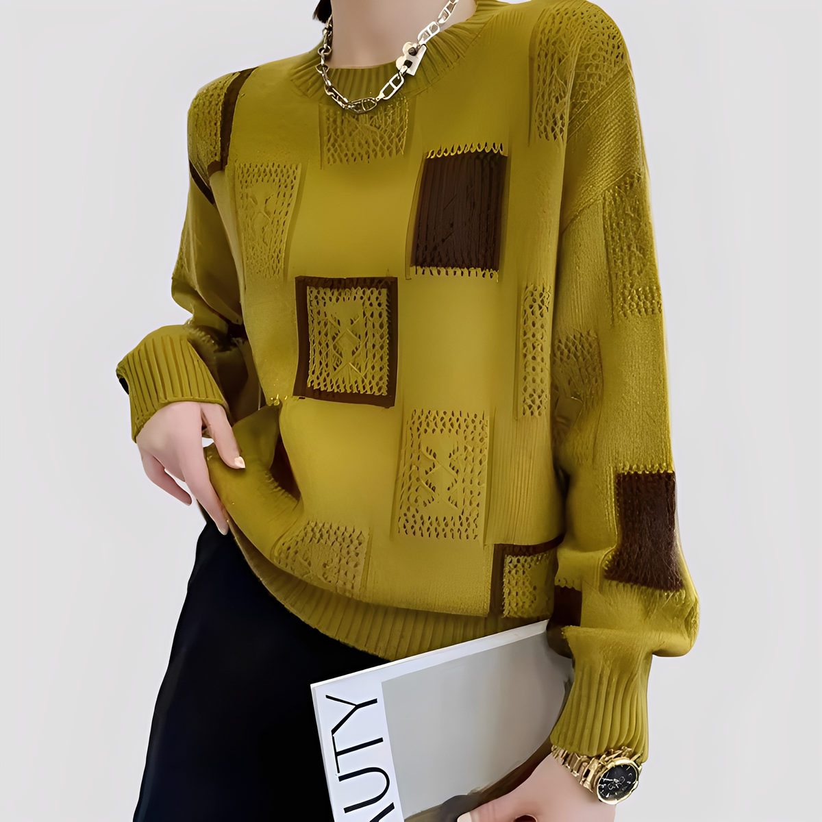 Christal - Stylish and cozy sweater for women