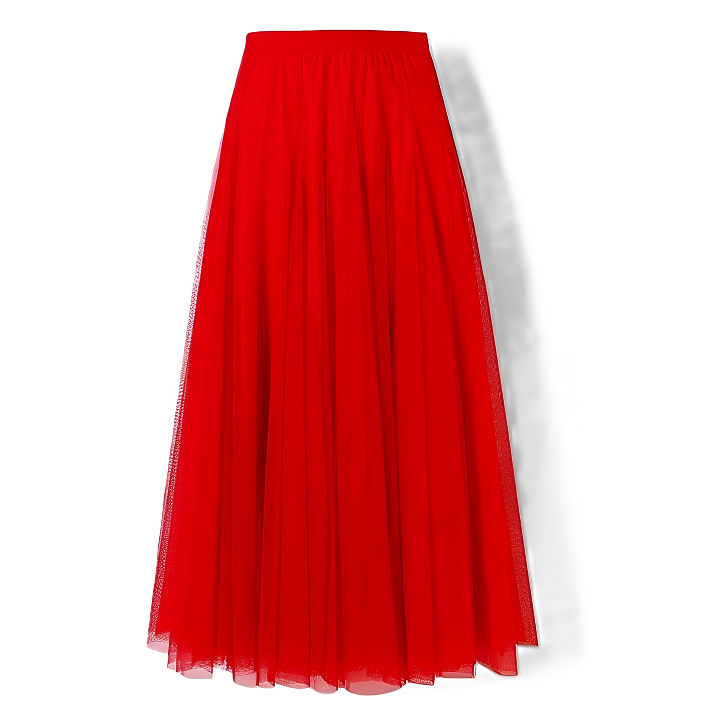Maleah - Flowing, pleated midi skirt
