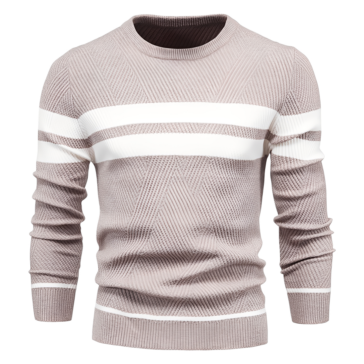 Anthony - Cozy and warm sweater with round neck