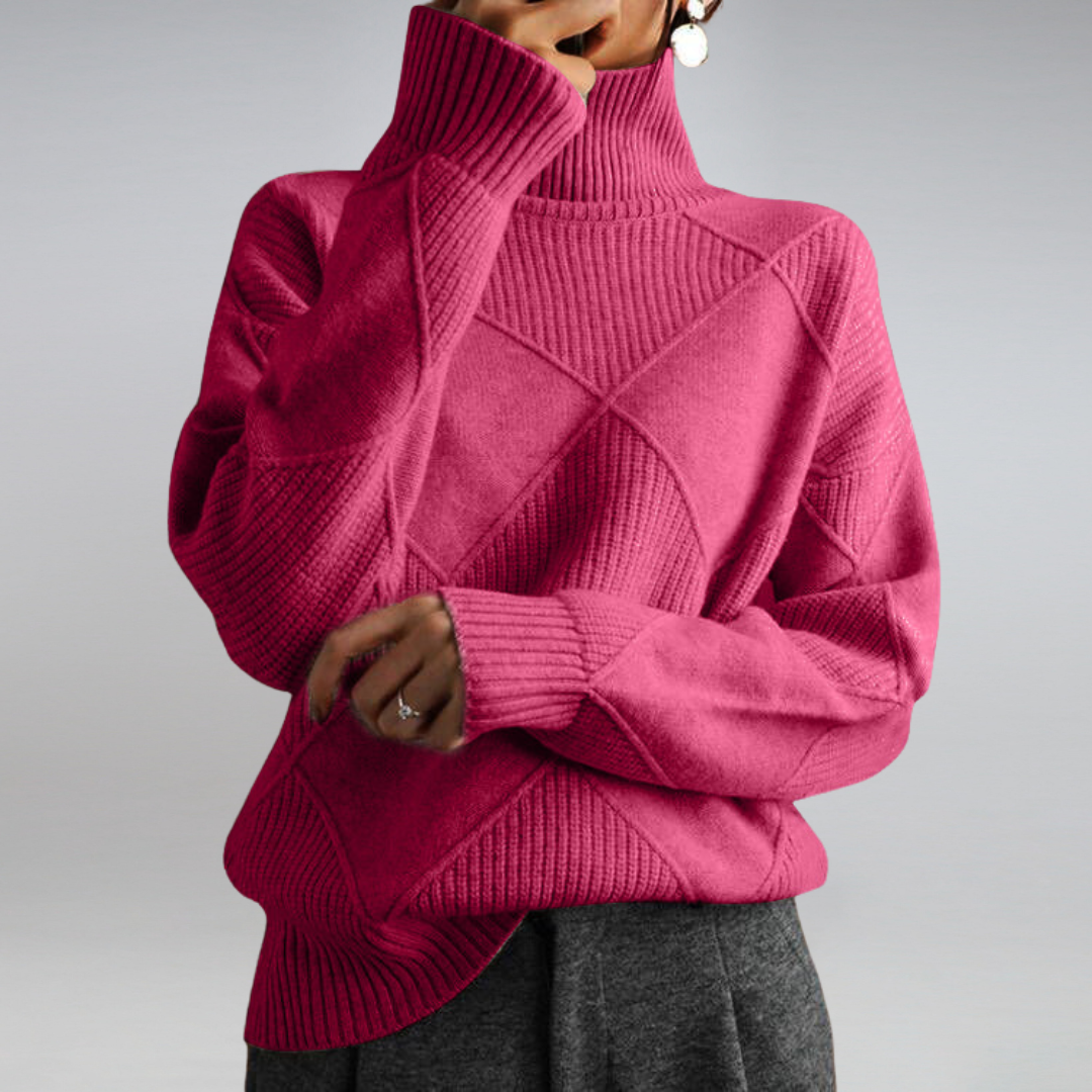 Camille - Stylish and cozy turtleneck sweater