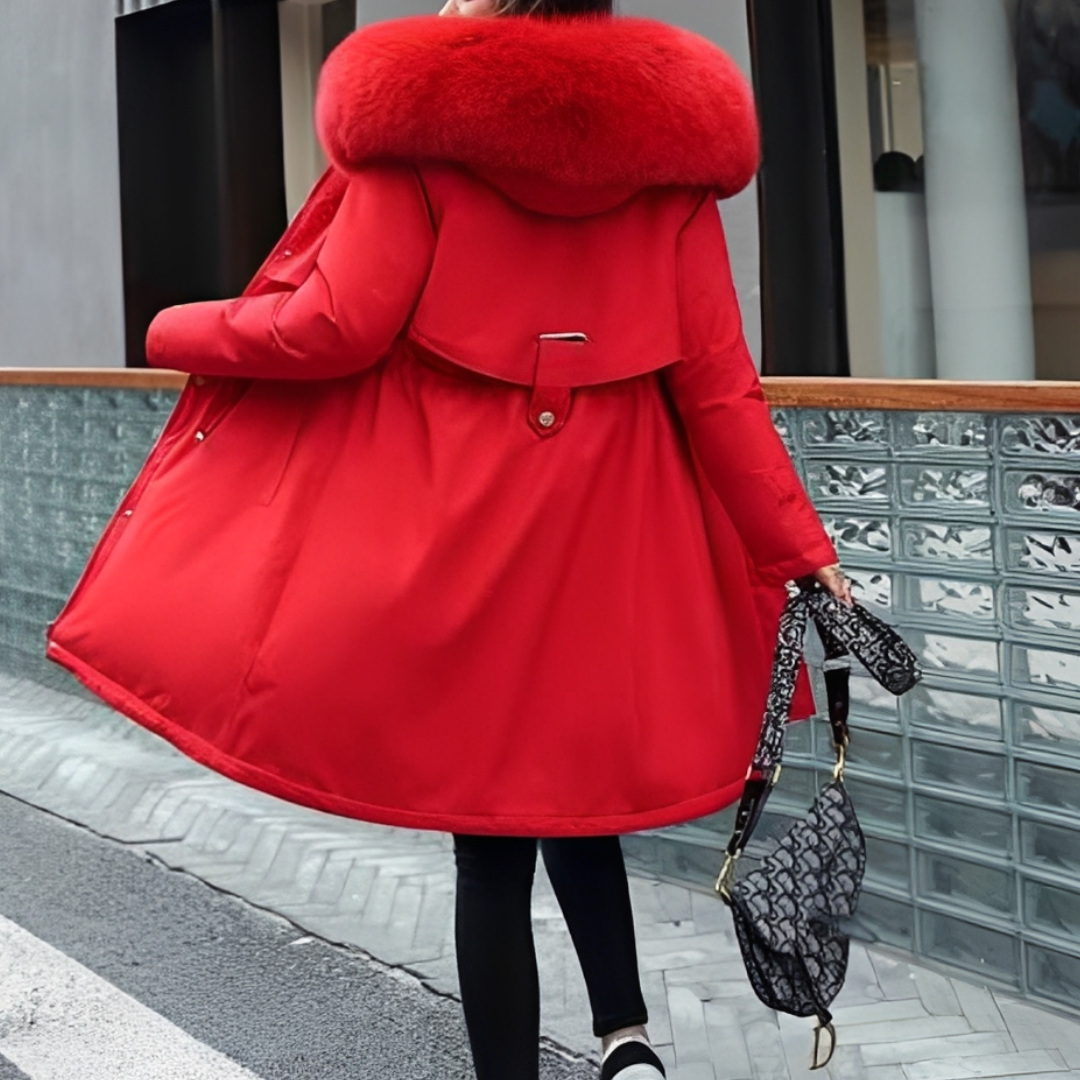 Evangie - Cozy and stylish hooded coat