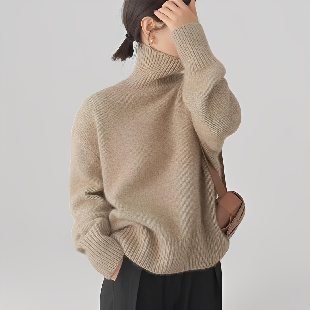 Anaise - Elegant Women's Turtleneck Sweater