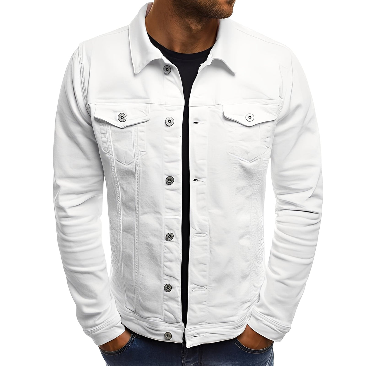 Steven - Durable jacket with pockets