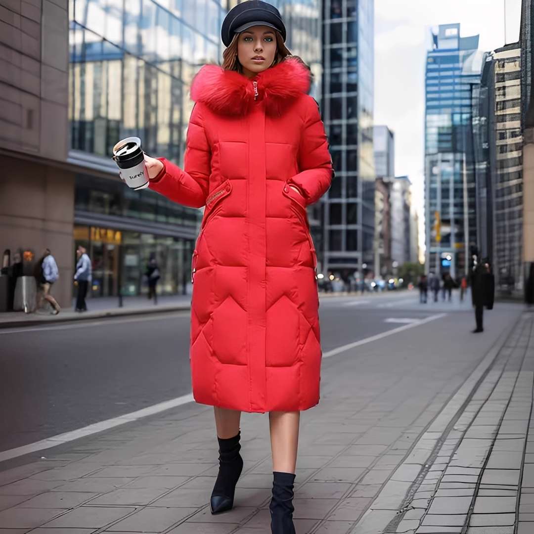 Marcellette - Stylish and cozy coat with hood
