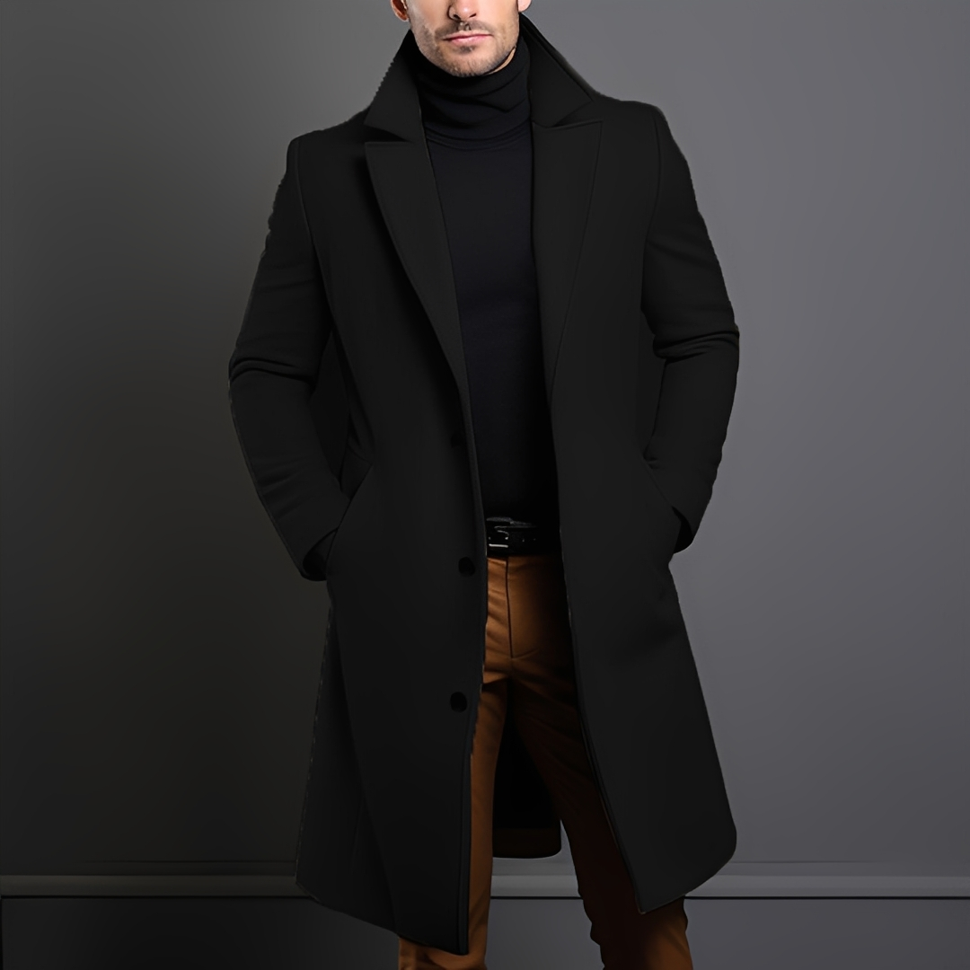 Kévin - Traditional and comfortable coat in extended length