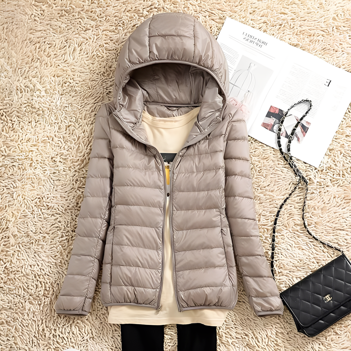 Lyndsay - Comfortable and chic jacket with hood