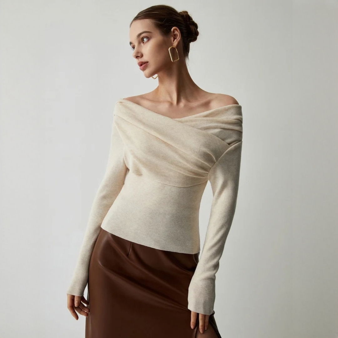 Yasmin - Stylish off-shoulder top