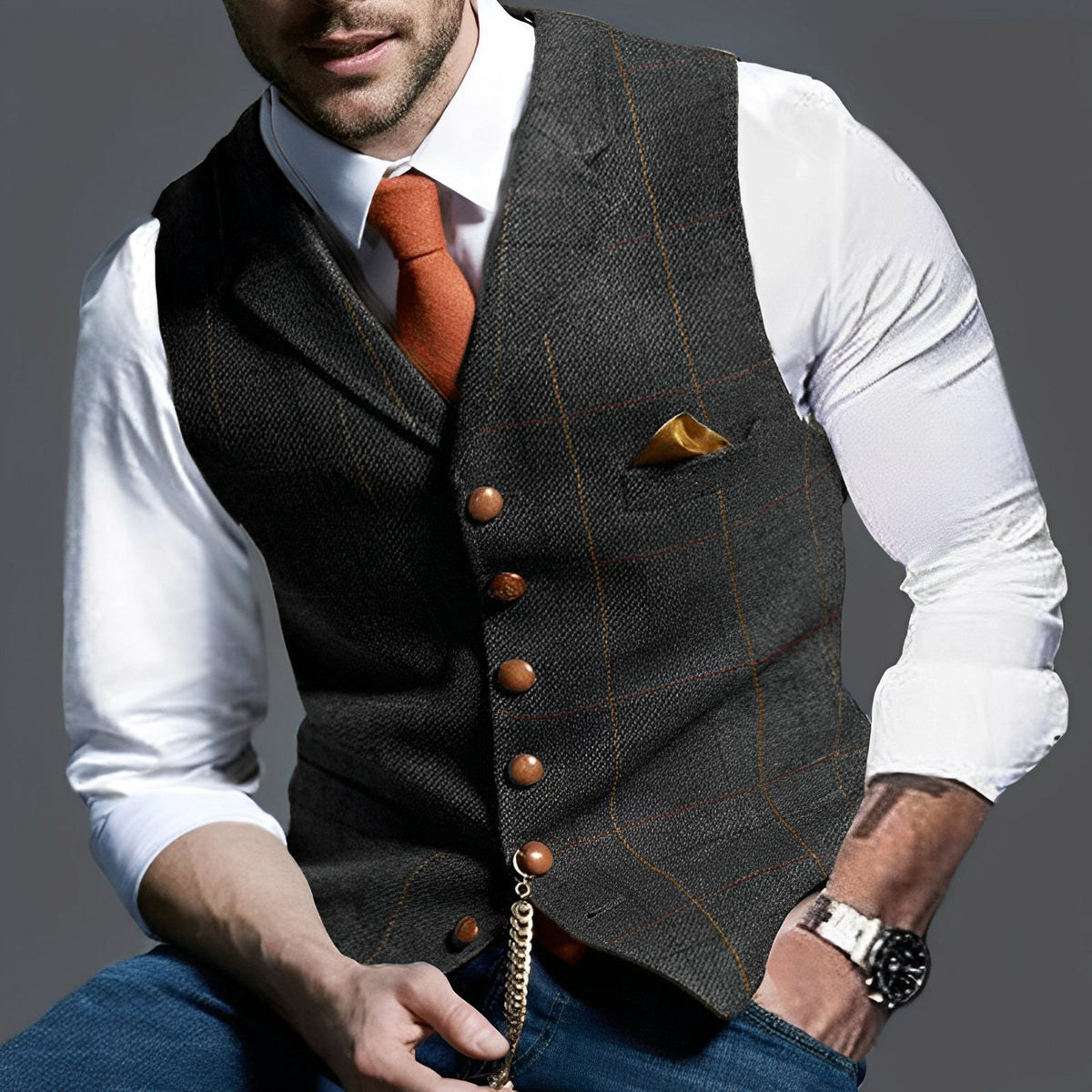 Jasper – Timeless Vest for Men