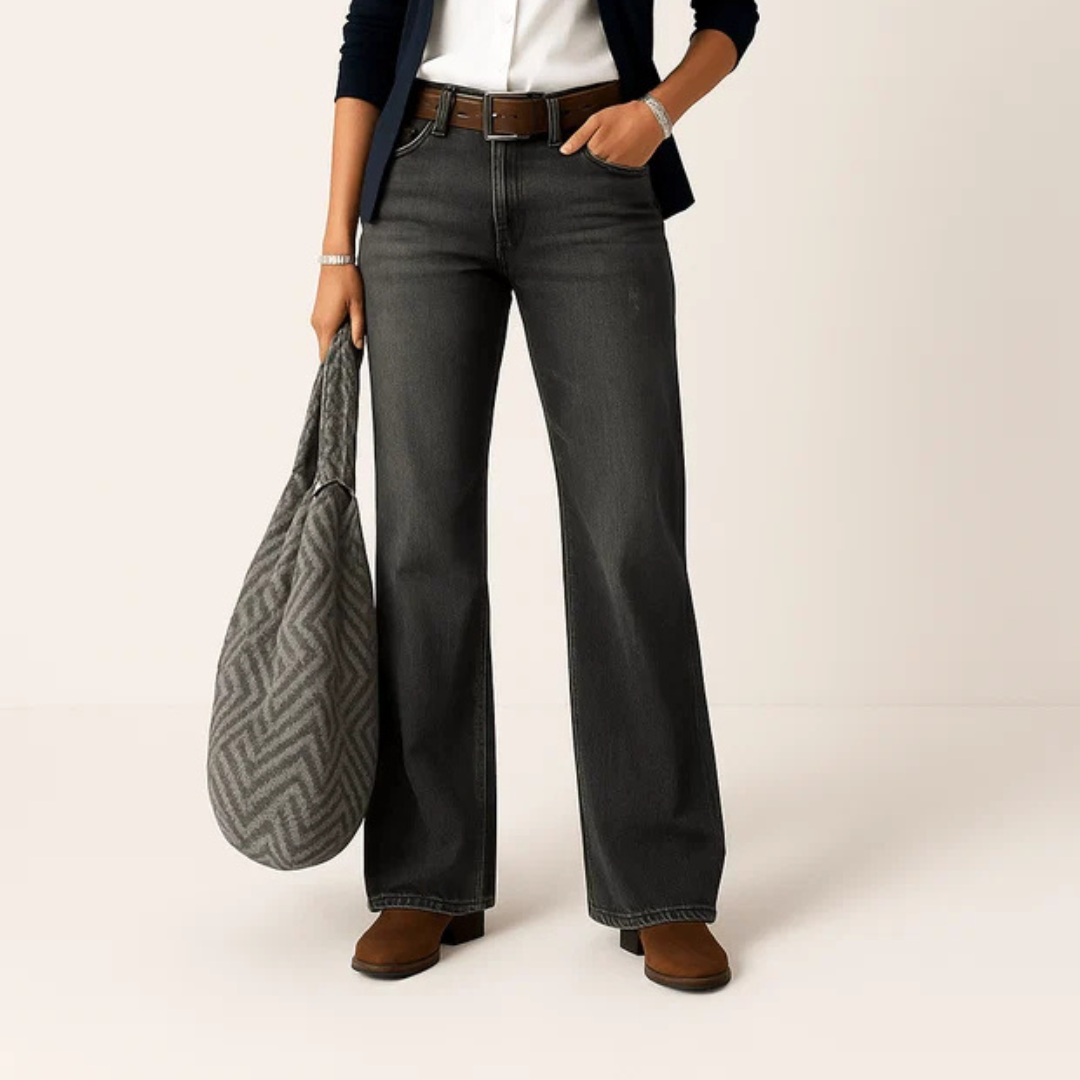 Majken - Elegant Wide-Leg Jeans