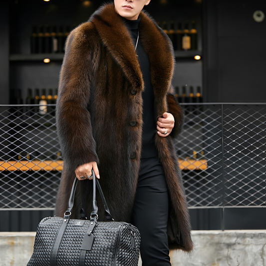 Matteo - Elegant Long Thick Coat