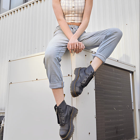 Kanne - Comfortable Heeled Boots For Women