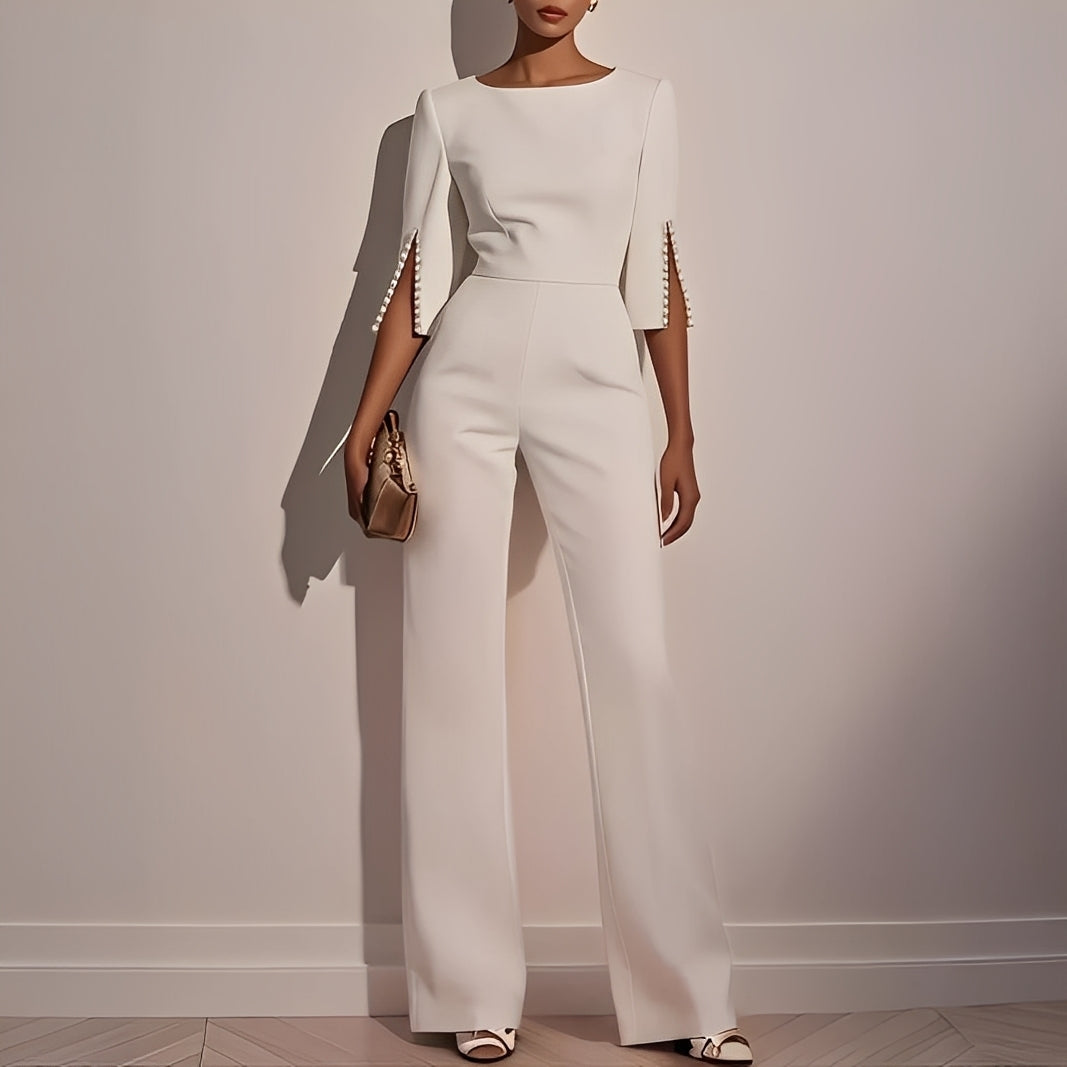 Carolane - Stylish tailored women's jumpsuit