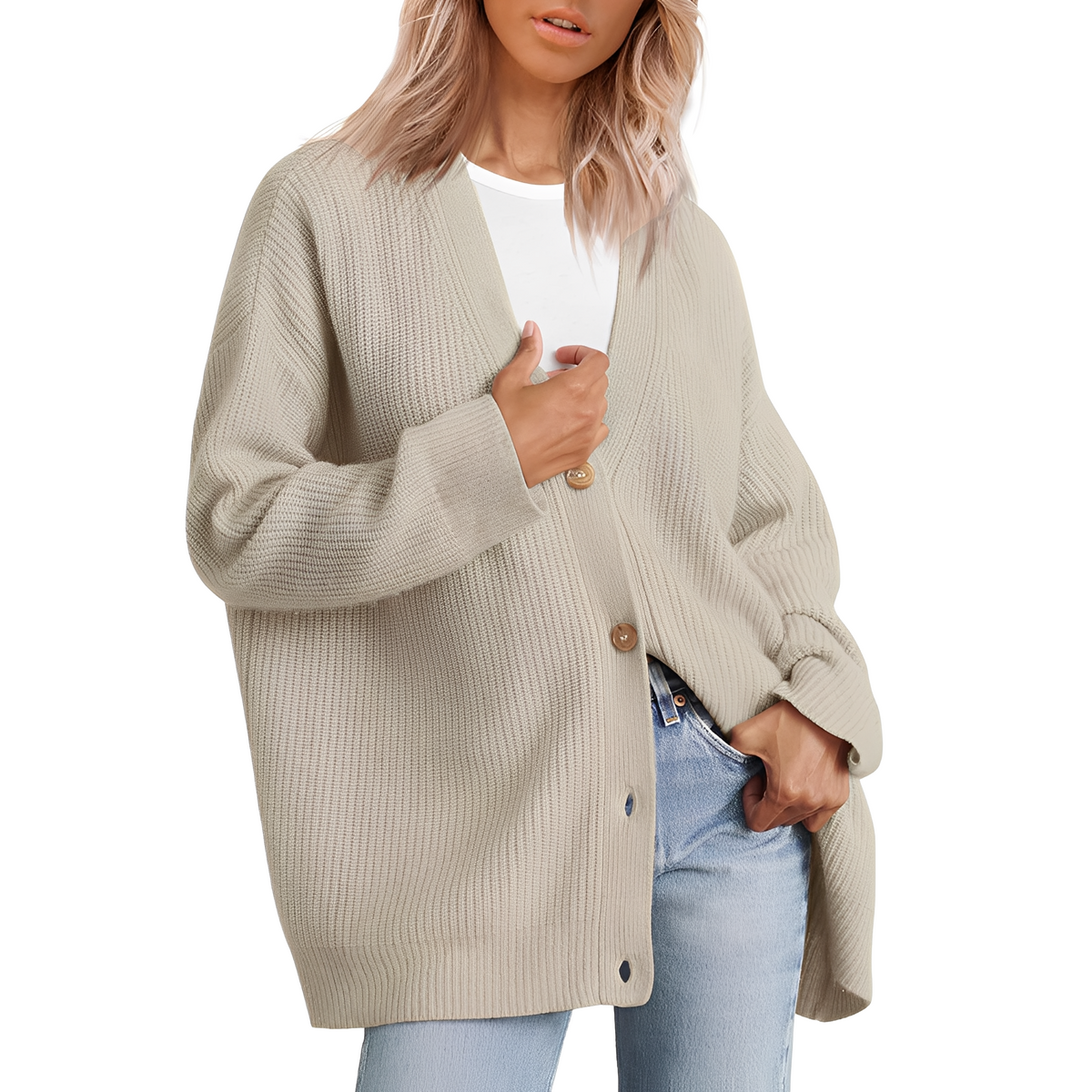 Christal - Cozy sweater in a relaxed fit
