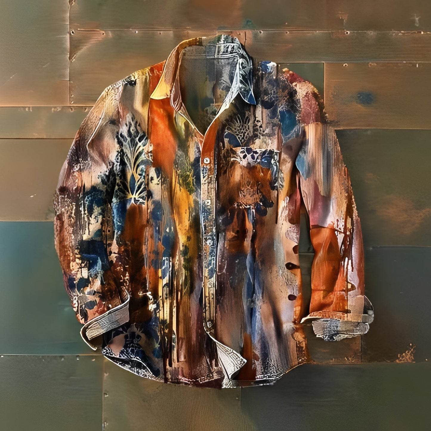 Sybille - Colorful Retro Shirt