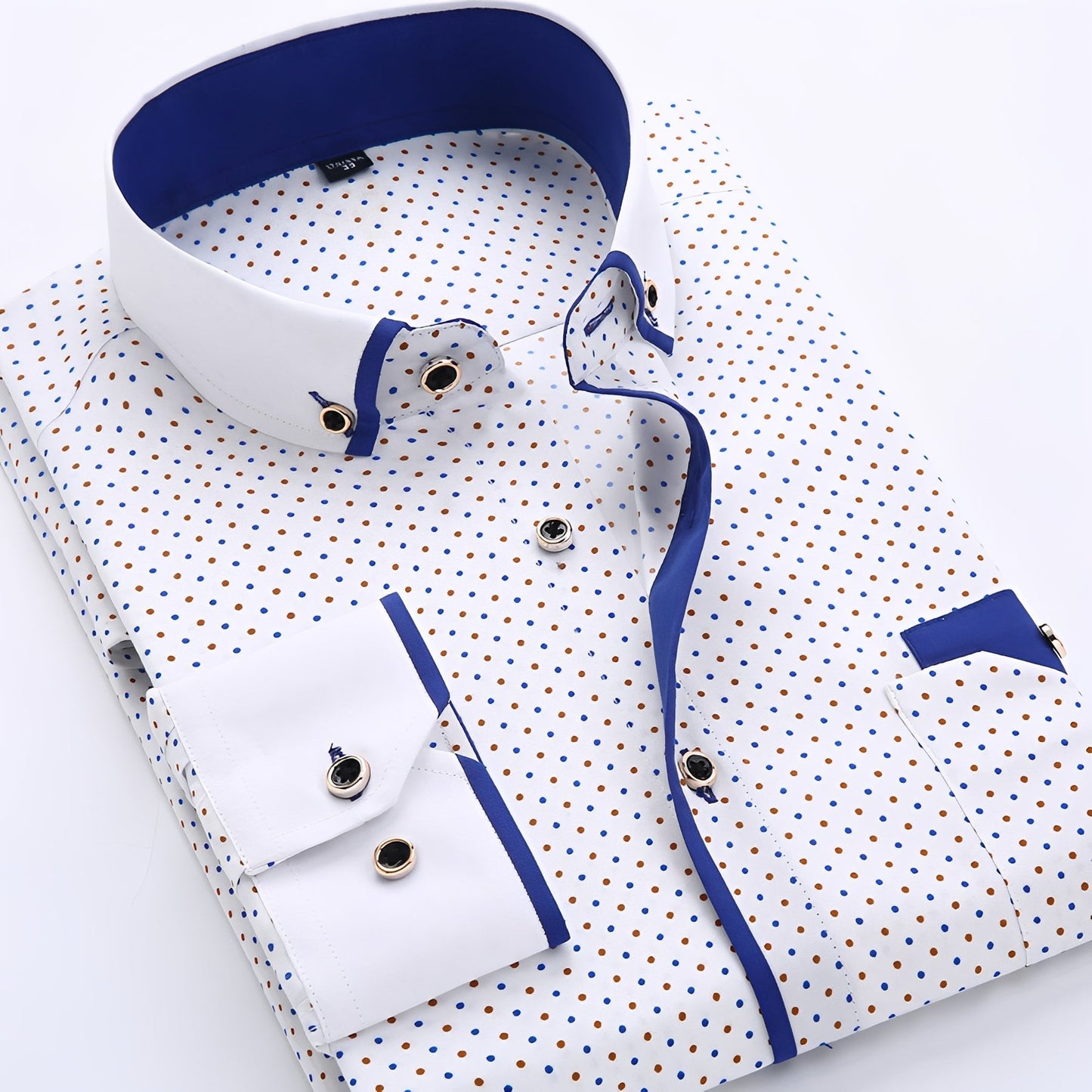 Nolhan - Classic long-sleeve shirt for men