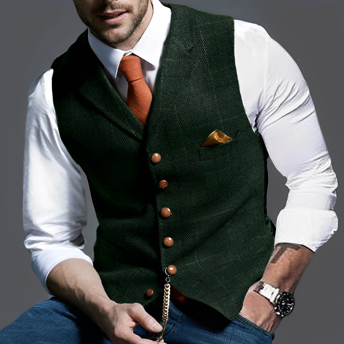 Jasper – Timeless Vest for Men