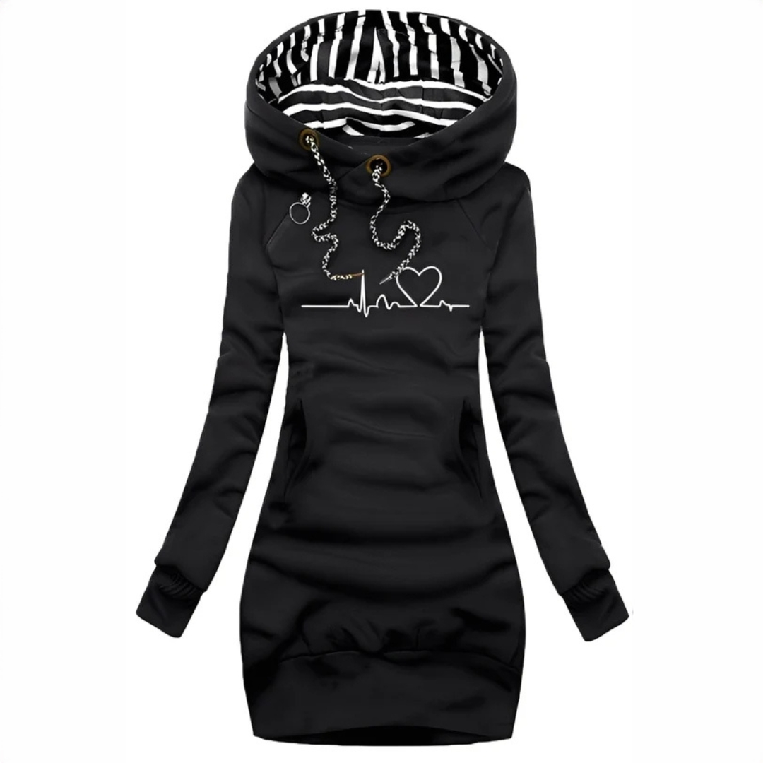 Jaidyn - Trendy hooded dress