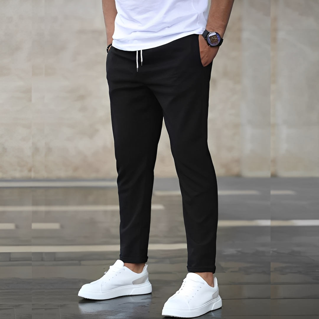 Aljure - Casual Slim-Fit Pants for Men
