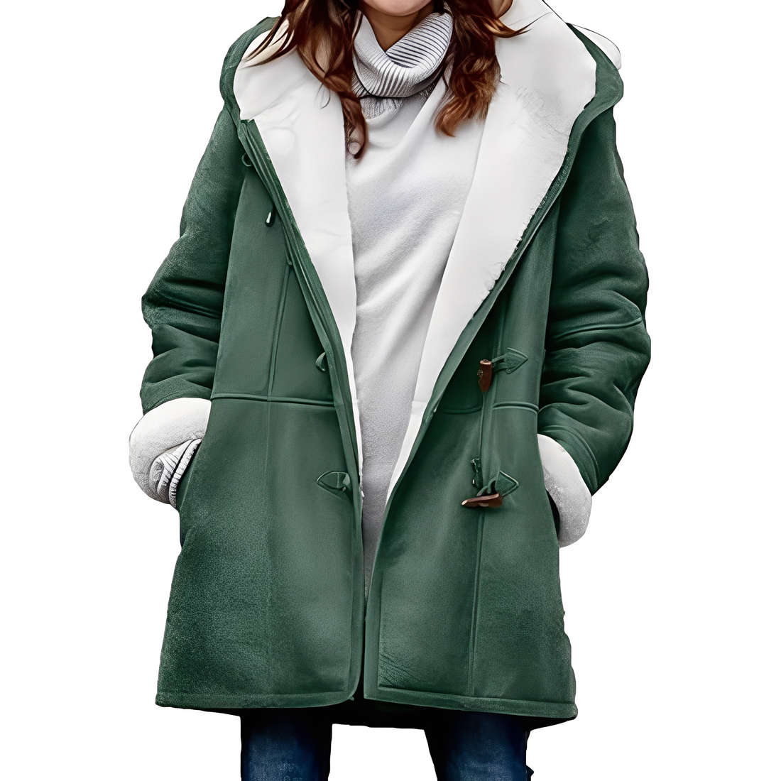 Madilyn - Relaxed, warm coat with hood