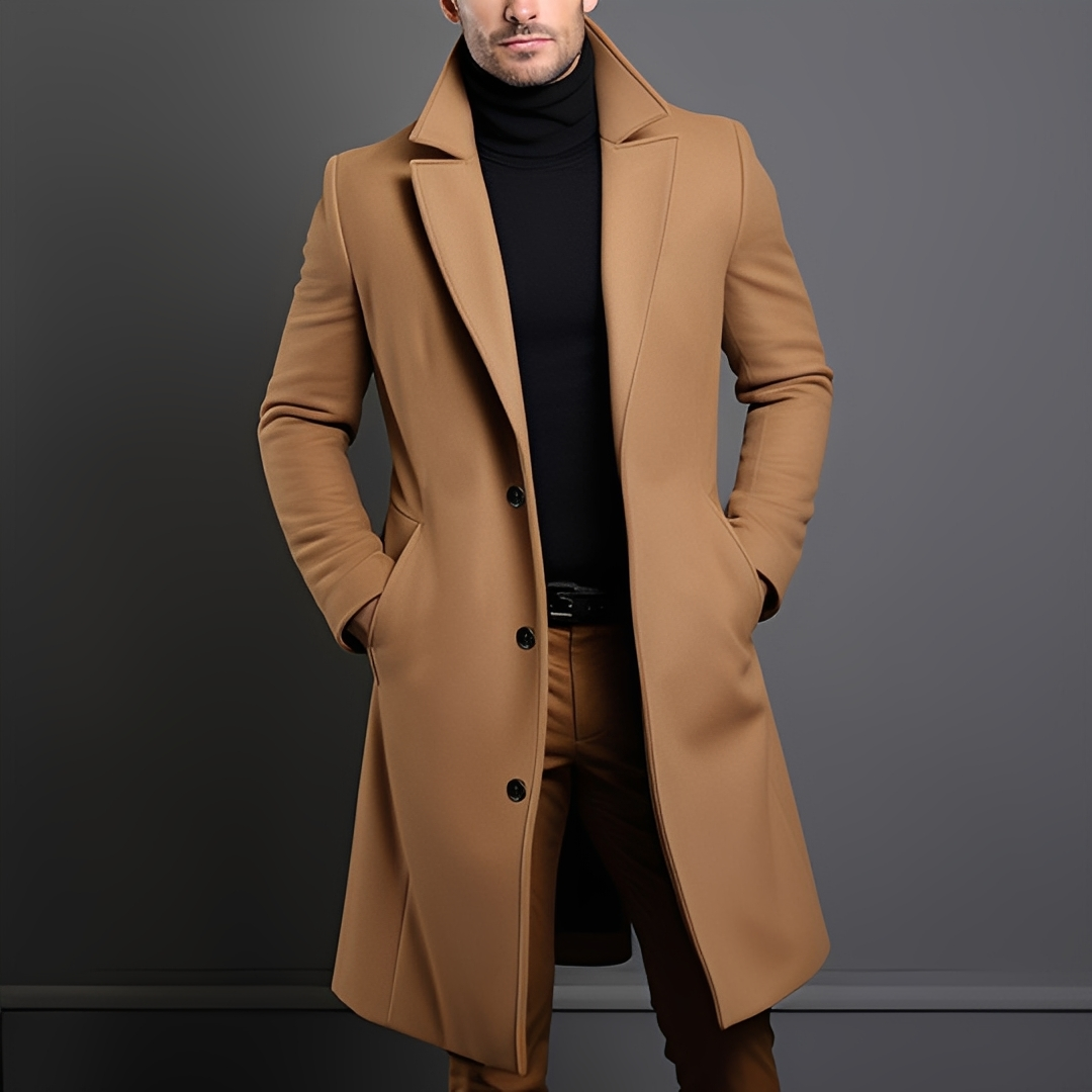 Kévin - Traditional and comfortable coat in extended length