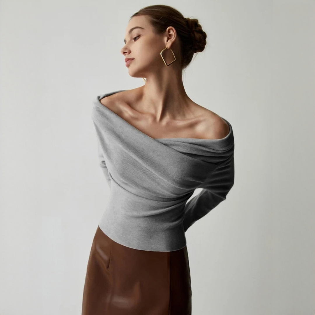 Yasmin - Stylish off-shoulder top